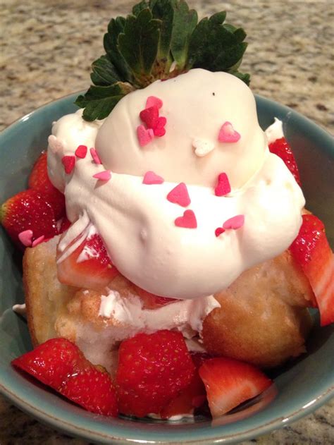 Strawberry Shortcake Topped With A Chocolate Covered Strawberry Strawberry Shortcake Topping