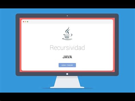 Recursividad En Java Youtube