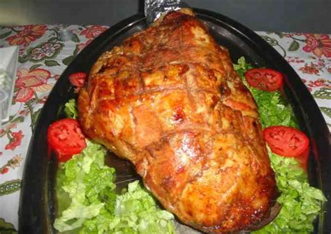 Deliciosa Pata De Cerdo Al Horno Receta Envuelta En Papel Aluminio