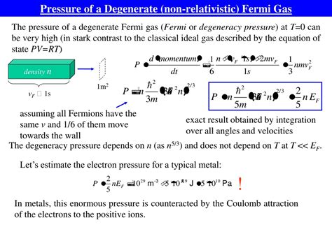 Ppt The Fermi Gas Of Nucleons In A Nucleus Powerpoint Presentation