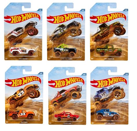 HOT WHEELS OFF ROAD TRUCKS ZESTAW SAMOCHODÓW oficjalne archiwum Allegro