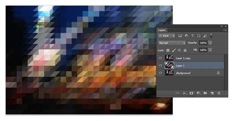 Quick Tip: How to Create a Triangle Pixelation Effect in Photoshop ...