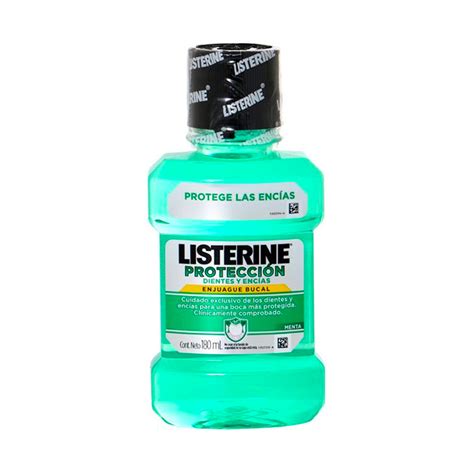 Enjuague Bucal Listerine Dientes Encías 180ml 901164