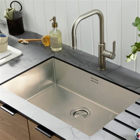 Clearwater Volta Undermount Bowl Sink Stainless Steel Vl S