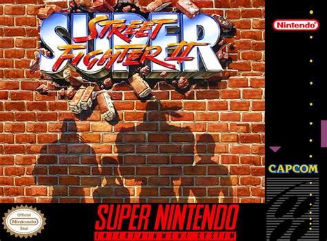 Another Alternative Art Box Super Street Fighter II Snes