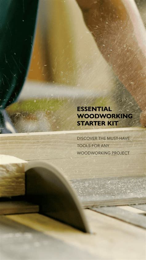 What Tools Are Essential in a Woodworking Starter Kit?