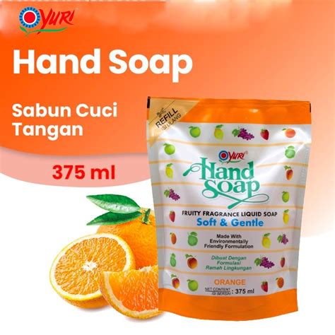 Jual Yuri Hand Soap Sabun Cuci Tangan Refill Ml Shopee Indonesia