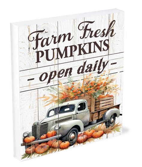 Farm Fresh Pumpkins Truck BEECHDALE FRAMES