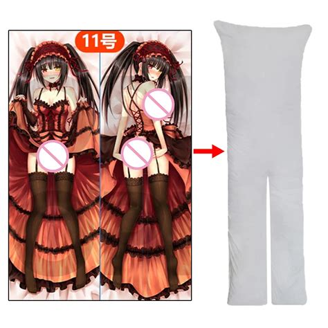 Tokisaki Kurumi Split Legs Dakimakura Onahole Sex Anime Pillowcase Waifu Daki Body Pillows Date