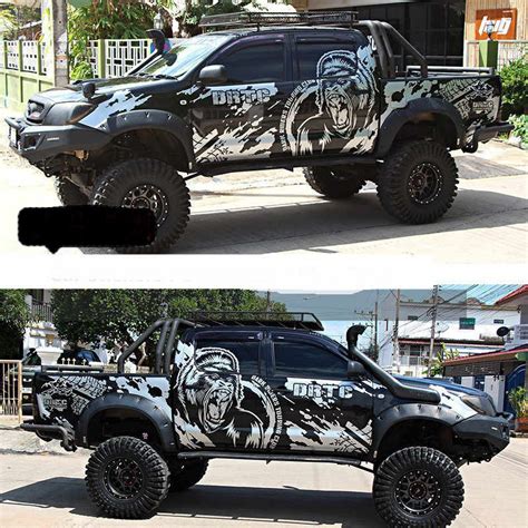 Jual Sticker Gorila Mobil Ranger Triton Hilux Dmax Navara Strada Ranger