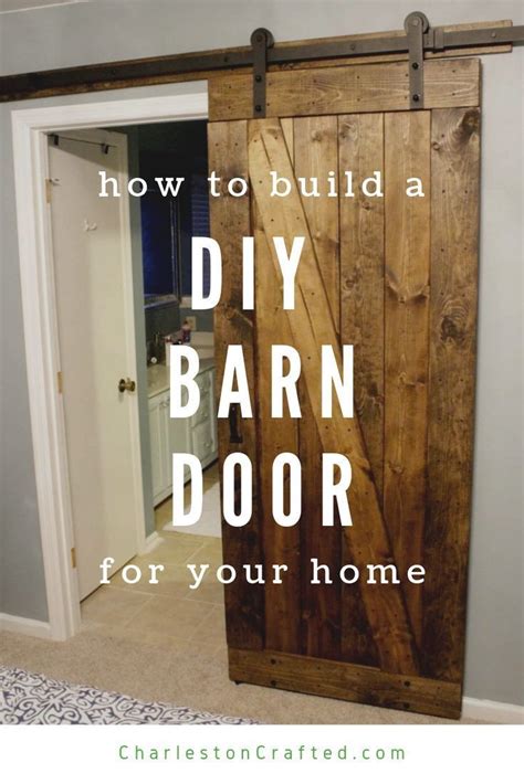 Easiest And Cheapest Way To Build A Rustic Barn Door Free Pdf Plans