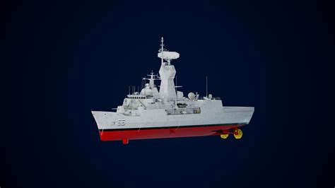 3D Anzac-Class Frigate - TurboSquid 1860384