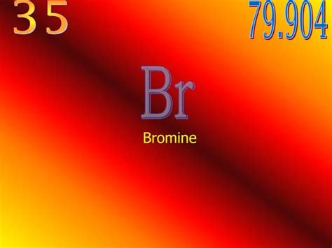 Ppt Bromine Powerpoint Presentation Free Download Id6303153