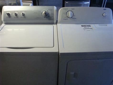 Made By Whirlpool Heavy Duty Super Capacity Washer And Dryer