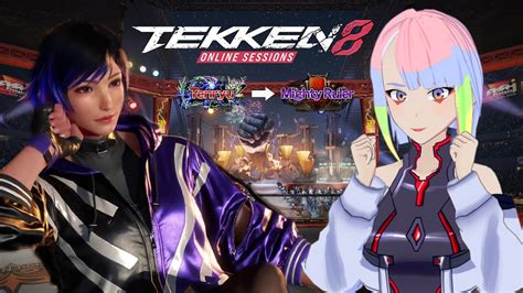 Tekken My Reina Rank Promotion Match Compilation From Tenryu To