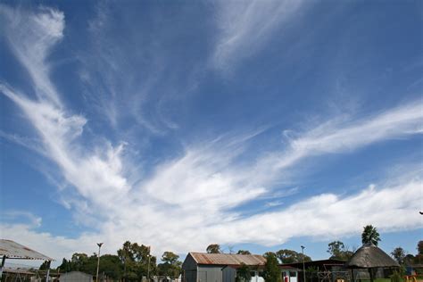 Swirling Clouds In The Sky Free Stock Photo - Public Domain Pictures