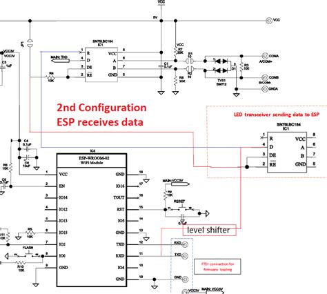 Level Shifting Rs Transceiver V To V Uart General Electronics