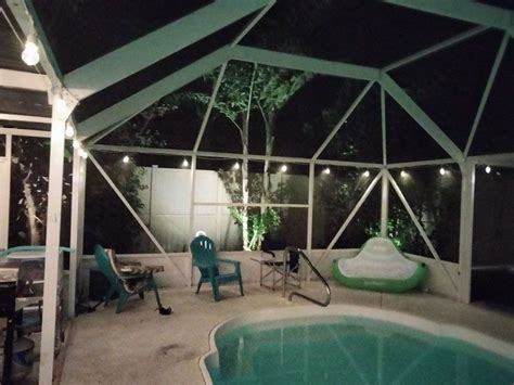 Paradise Outdoor Lighting Does Pool Enclosure Lighting Installation In