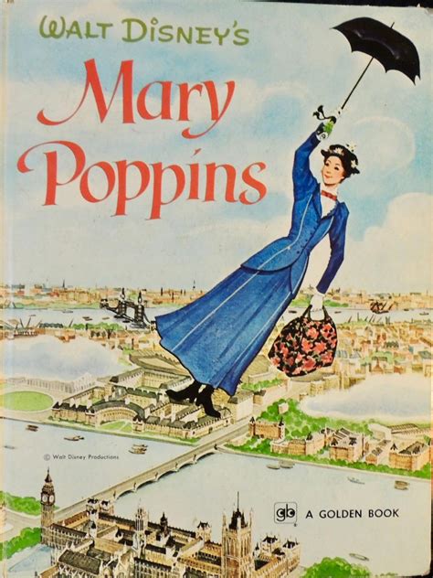 Walt Disney S Mary Poppins Big Golden Book De P L Travers Adapted