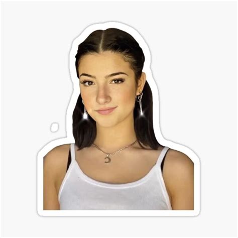 Charli Damelio Sticker For Sale By Aesthetics Kyye Redbubble