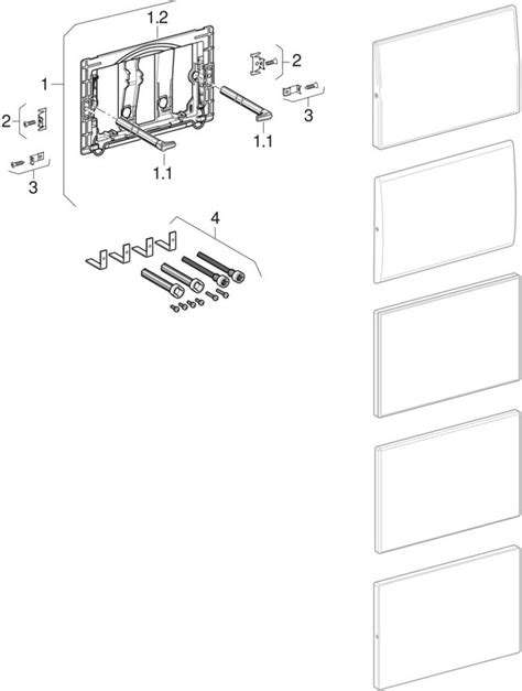 Części zamienne do Spłuczki podtynkowe Sigma 12 cm UP320 Katalog