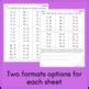 St Grade Word Ladder Reading Fluency Worksheets Short Vowels Blends