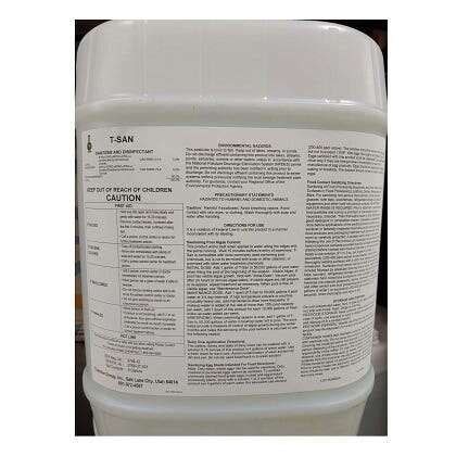 DISINFECTANT QUAT SOLUTION 5 GALLON