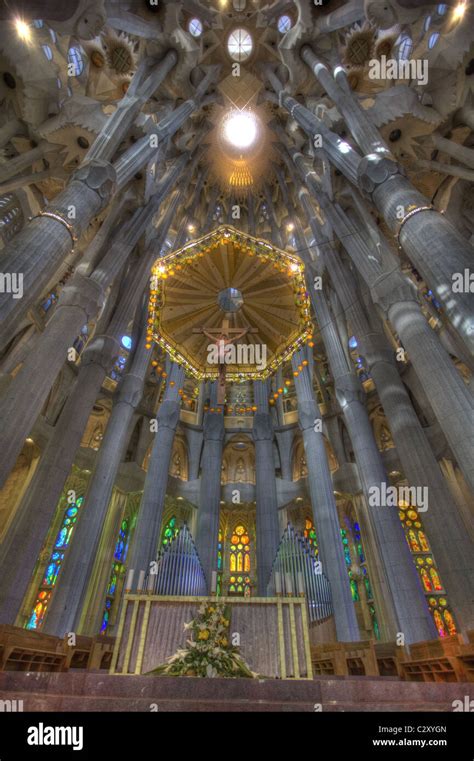 sagrada familia altar Stock Photo - Alamy