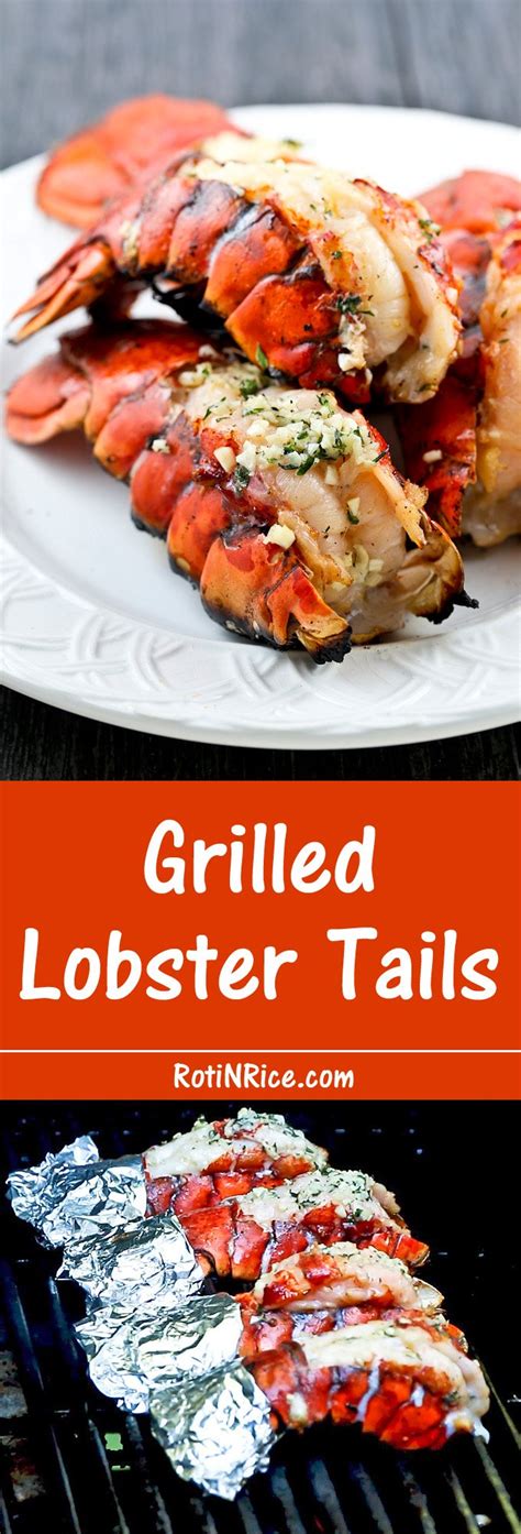 Grilled Lobster Tails - Roti n Rice