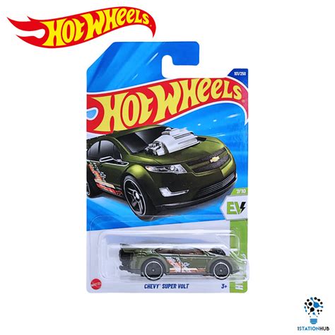 Hot Wheels HW EV Chevy Super Volt Car Hotwheels Mattel Collector Toys Vehicle Transportation