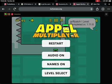 Playing Appel With Griffpatch Youtube