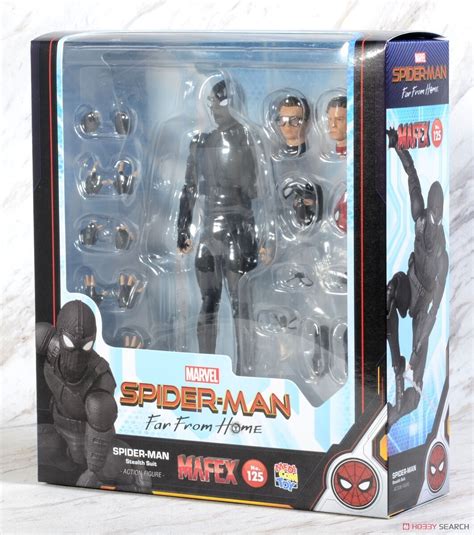 Medicom Mafex Spider Man Stealth Suit Spider Man Far From Home No 125