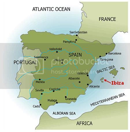 IBIZA SPAIN MAP - Imsa Kolese