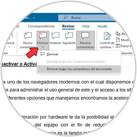 Quitar Comentario En Word Image To U