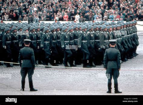 Military Parade Of The National Peoples Army Nva Of The Gdr 1960 In