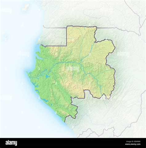 Mapa De Gabón Fotografías E Imágenes De Alta Resolución Alamy