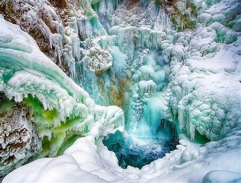 Frozen Rainbow At Alaskas Thunderbird Falls Eagle River Alaska