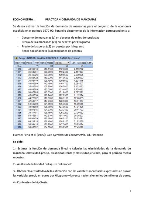 B Pr Ãctica 6 demanda de manzanas ECONOMETRÍA I PRACTICA 4 DEMANDA