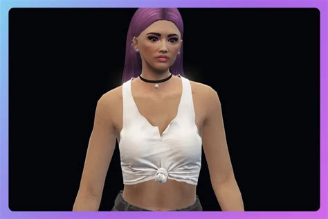 Tied Tank Top For MP Female GTA 5 Mod