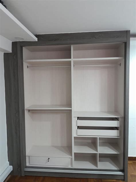 Customisable Swing Or Sliding Wardrobe Living Solution Pte Ltd