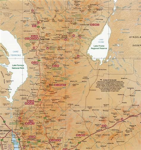 Outback Central & South Australia Cartographics Map