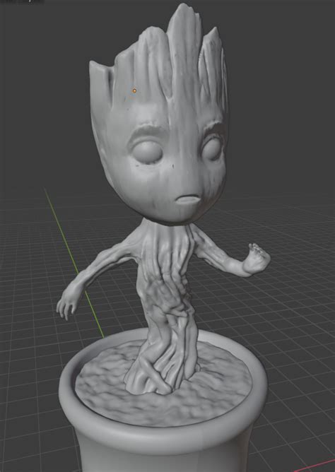 Archivo 3D Bebé Groot Objeto de impresión 3D para descargarCults