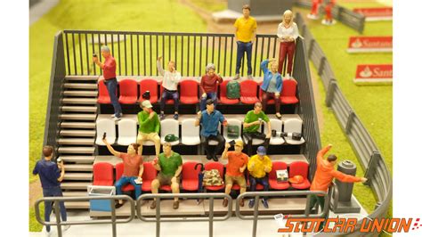 Slot Track Scenics DP 3 Diorama Pack 3 Spectator Set Slot Car Union