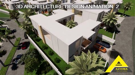 3d Architecture Design Animation 2 Youtube