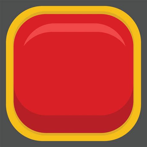red button  yellow border  vector art  vecteezy
