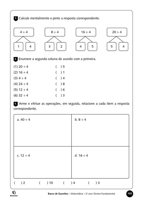 29 Atividades de matemática 2º ano para imprimir fundraisingnest