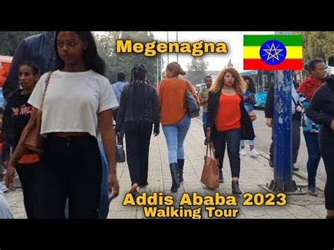 Megenagna Addis Ababa Walking Tour Youtube