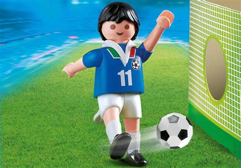 Playmobil Sports Action Pas Cher Joueur De Football D Italie