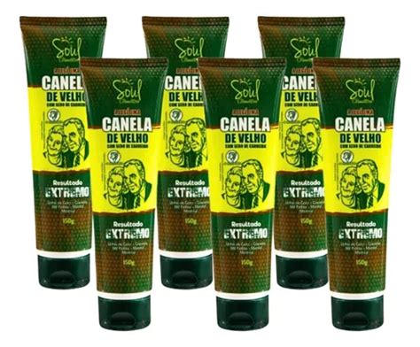 Kit C 6 Pomada Massagem Canela De Velho 150g Soul Parcelamento Sem Juros