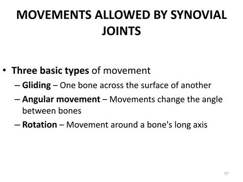 Joints and movements | PPT